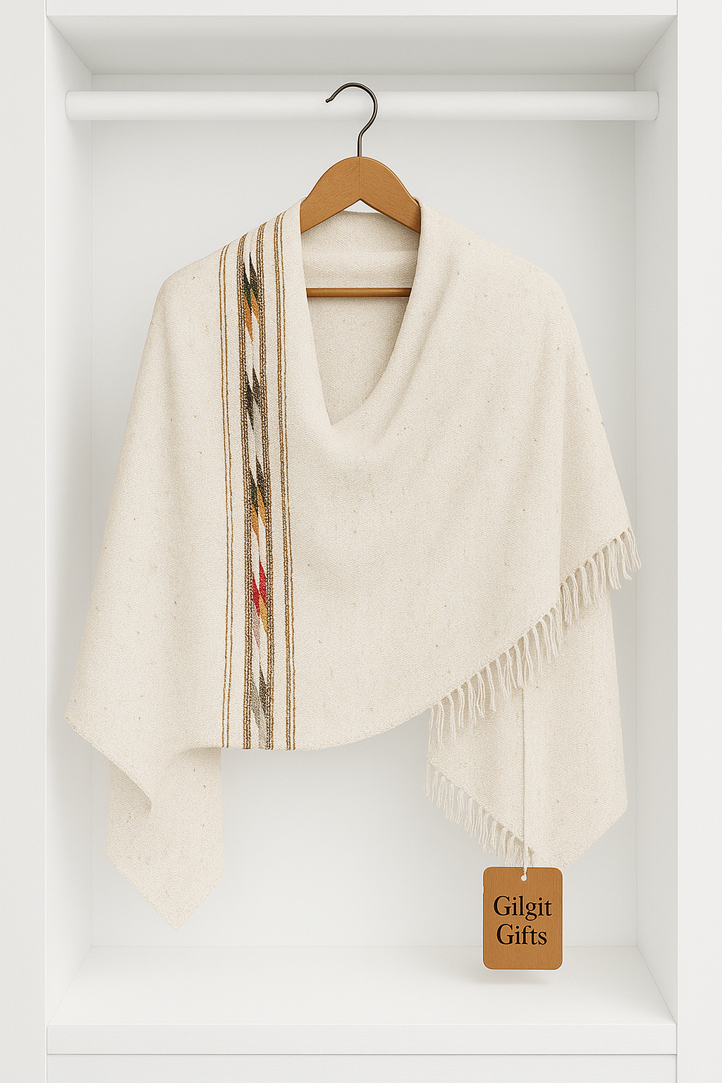 Double Wool Shawls – Premium Handmade Warm Shawls | Gilgit Gifts - Image 6